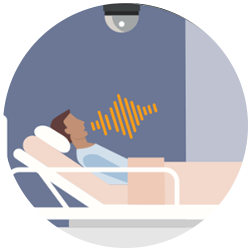 Hospitals oversee patients at a distance and managing access to PPE equipment