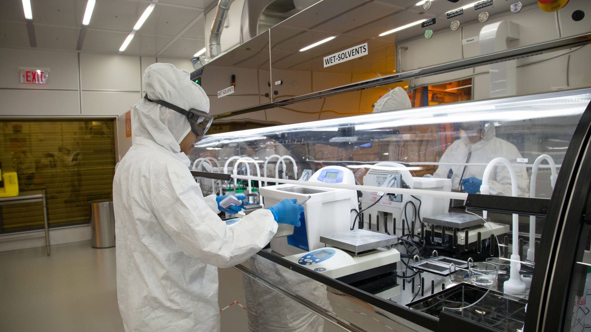 Lab technician at Princeton University