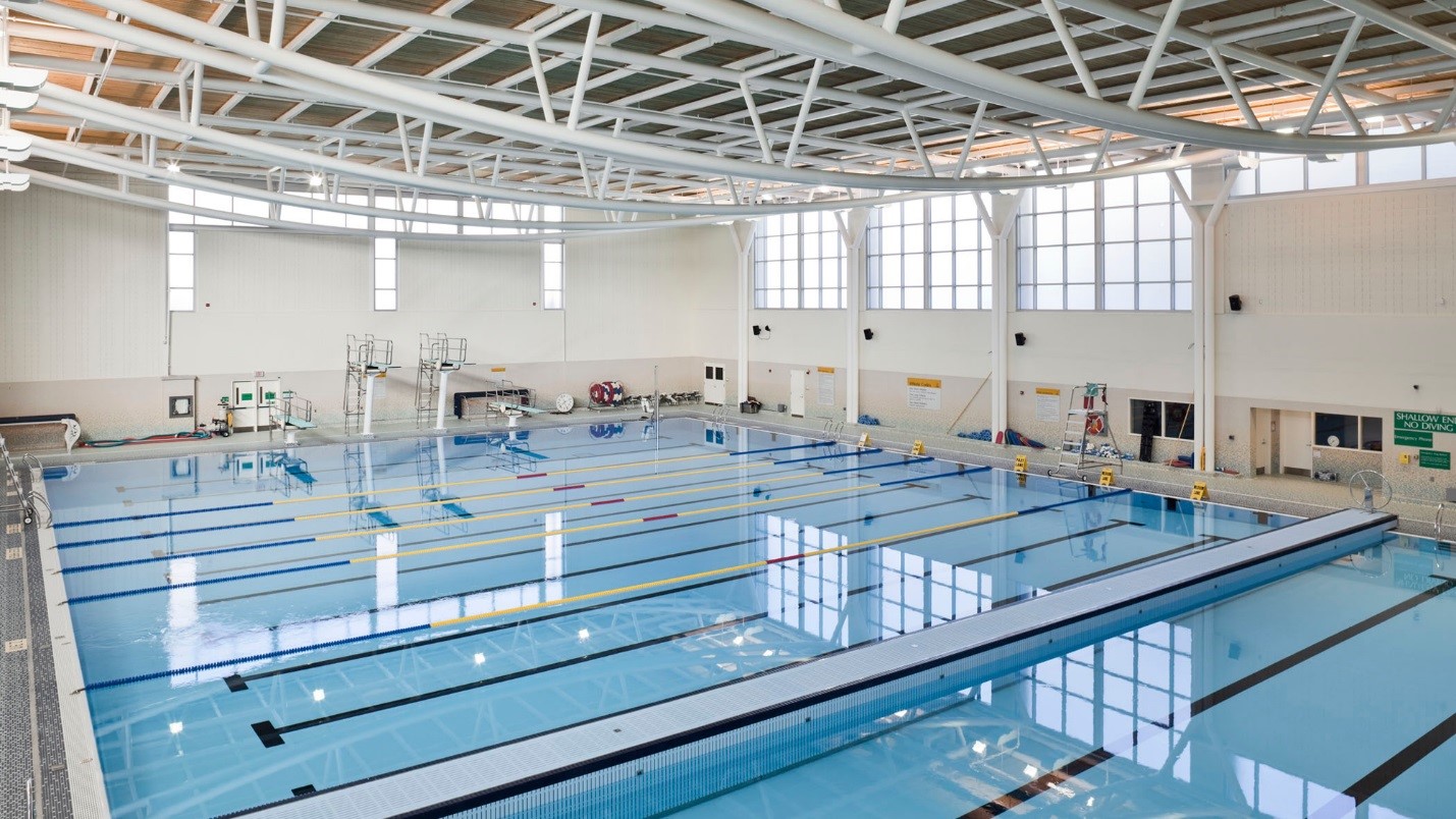Indoor pool at Queen's University