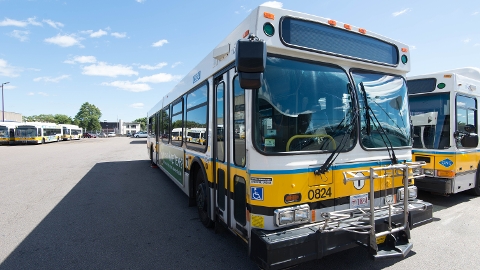 Autobus della flotta MBTA