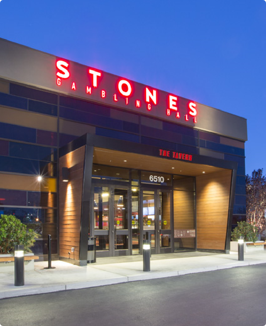 El casino Stones Gambling Hall en California protege a sus clientes y activos con la plataforma unificada de Genetec™ Security Center.