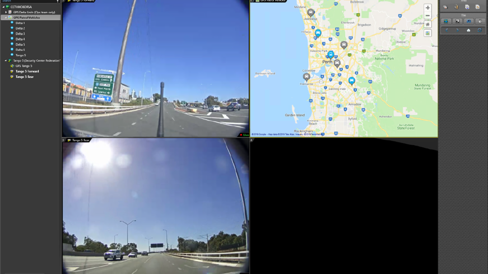 video surveillance monitor