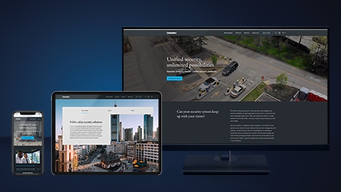 Nieuwe Genetec-website 2021