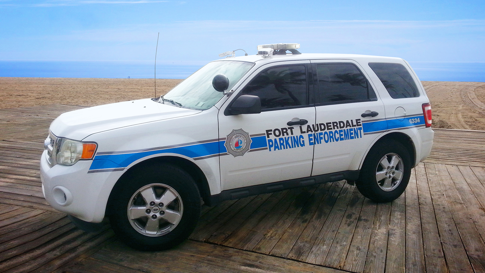 Fort Lauderdale Parking Enforcement vehicle