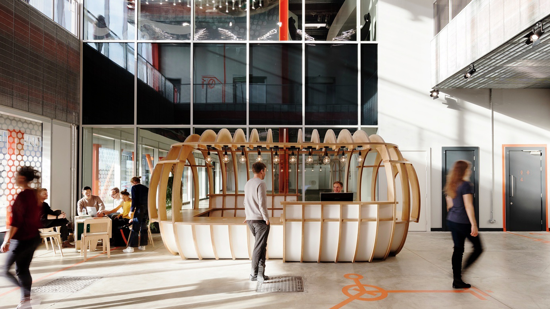 HereEast lobby