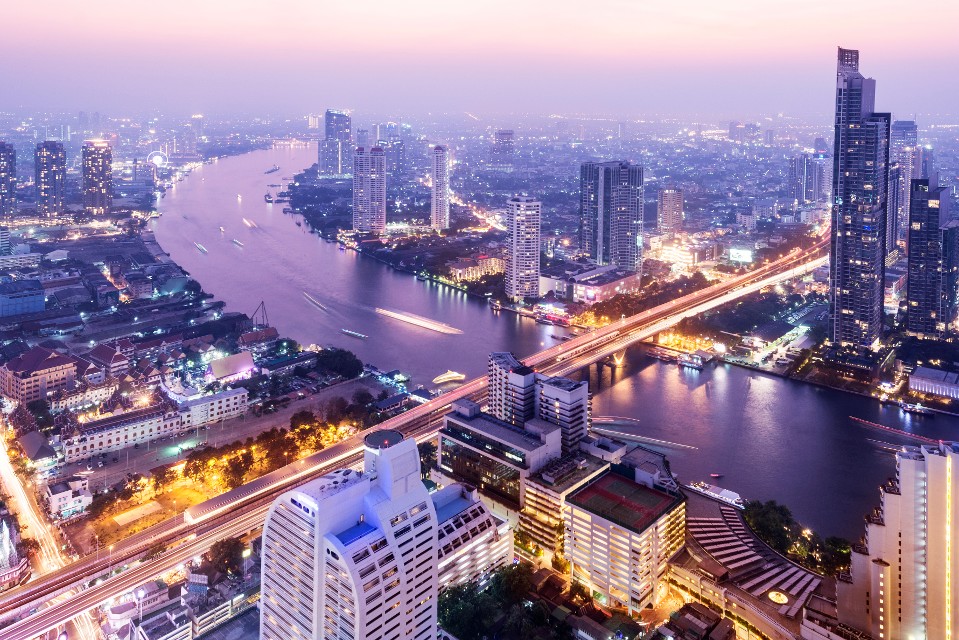 Bangkok skyline