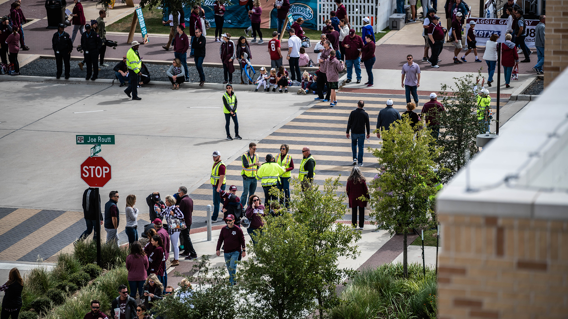 Ambiente del campus en Texas A&M