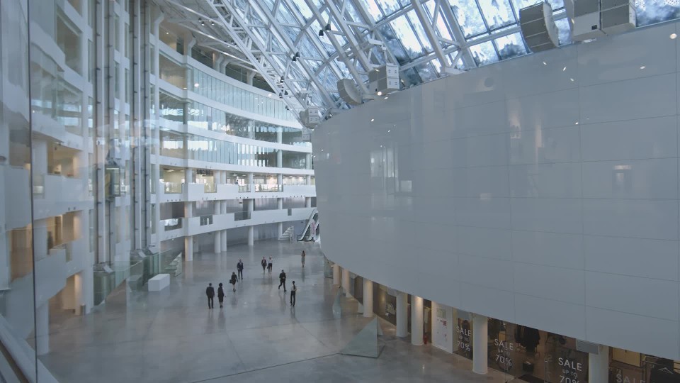 Open space dans une infrastructure