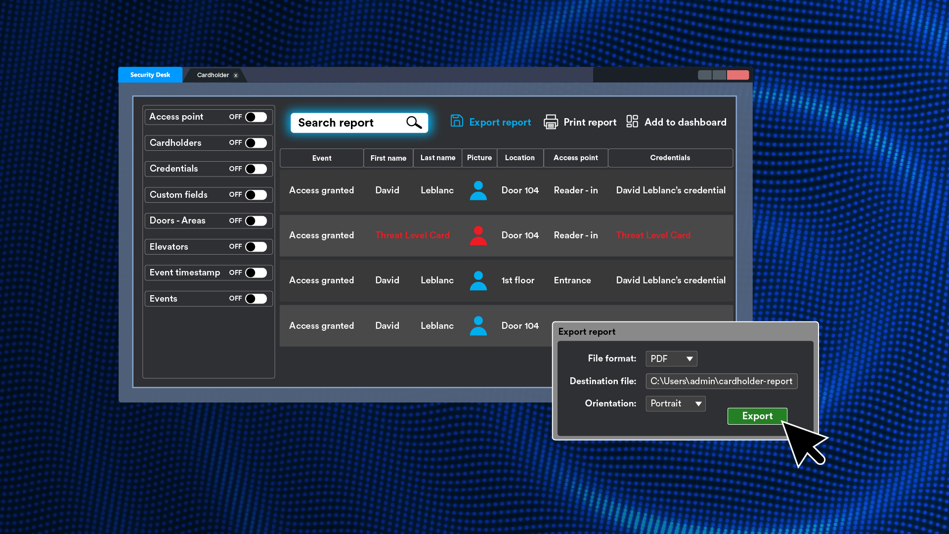 Security Center 5.13
