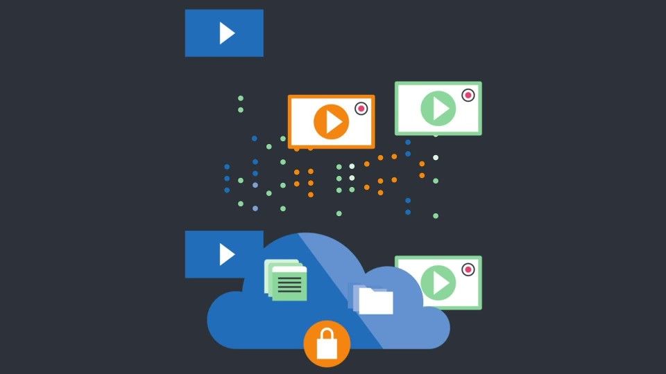 Vidéo montrant la vidéo gérée directement dans le cloud
