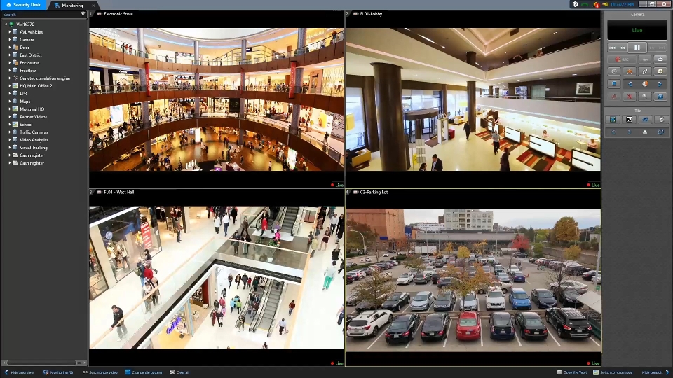 Genentech video surveillance sale