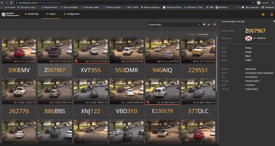 AutoVu Cloudrunner An Automatic Vehicle Recognition System