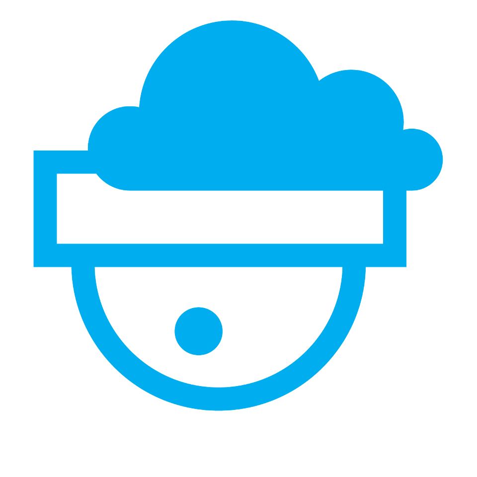 Cloud camera icon