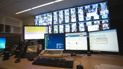 Security Center at Centre Hospitalier Universitaire Sainte-Justine