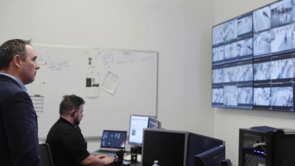 video monitoring station