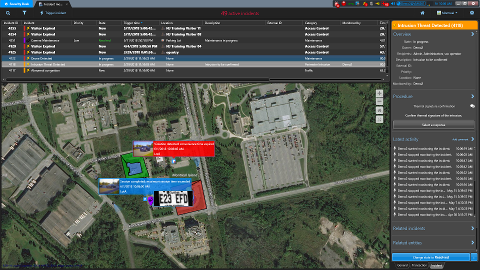 Genetec Mission Control incident monitoring