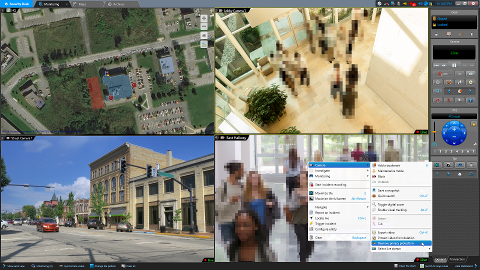KiwiVision Privacy Protector™ interface