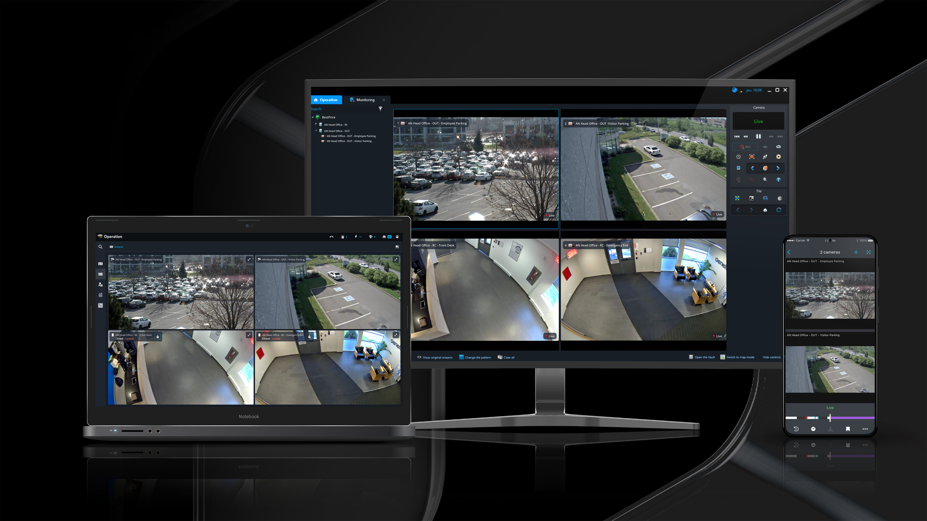 Genetec ISC West Security Center SaaS demo