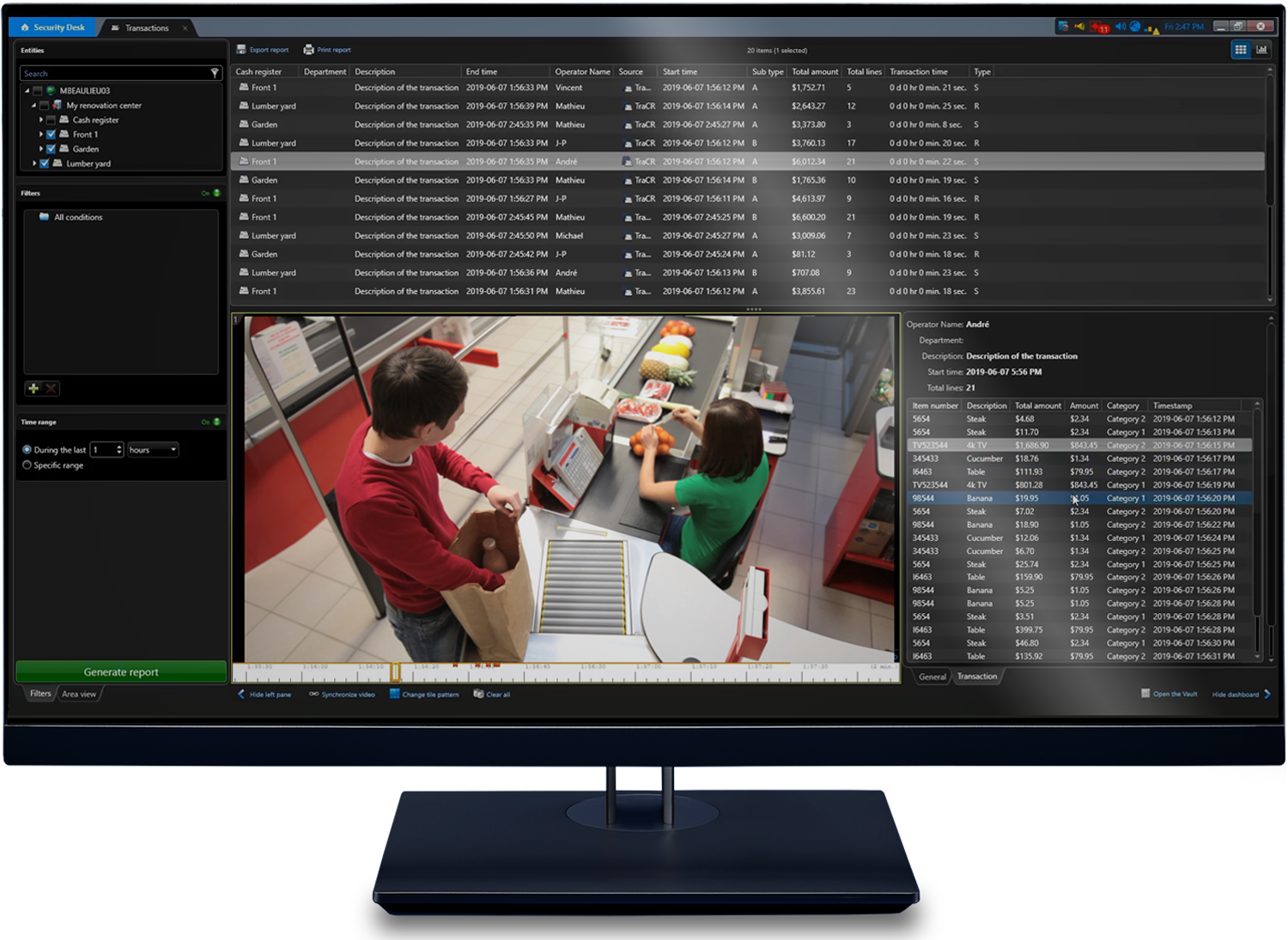 Genetec ayuda a los minoristas a detectar las tendencias de los robos en unos pocos clics con Security Center Transaction Finder