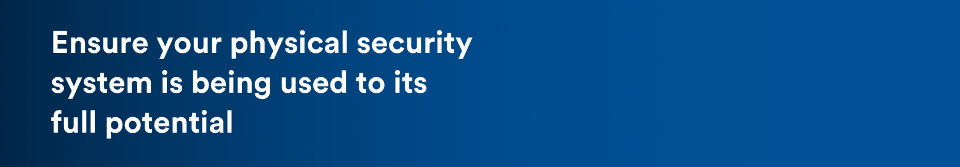 Risk management and procurement in physical security